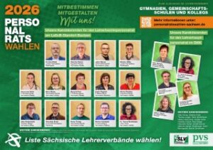 Plakat Gymnasien und Kollegs LBPR und LHPR Bautzen
