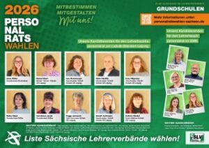 Plakat Grundschulen LBPR und LHPR Bautzen