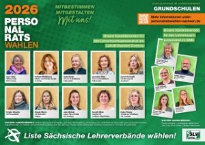 Plakat Grundschulen LBPR und LHPR Bautzen